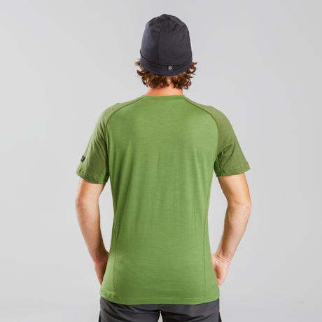shirt merino trekking sleeved trek mountain short forclaz