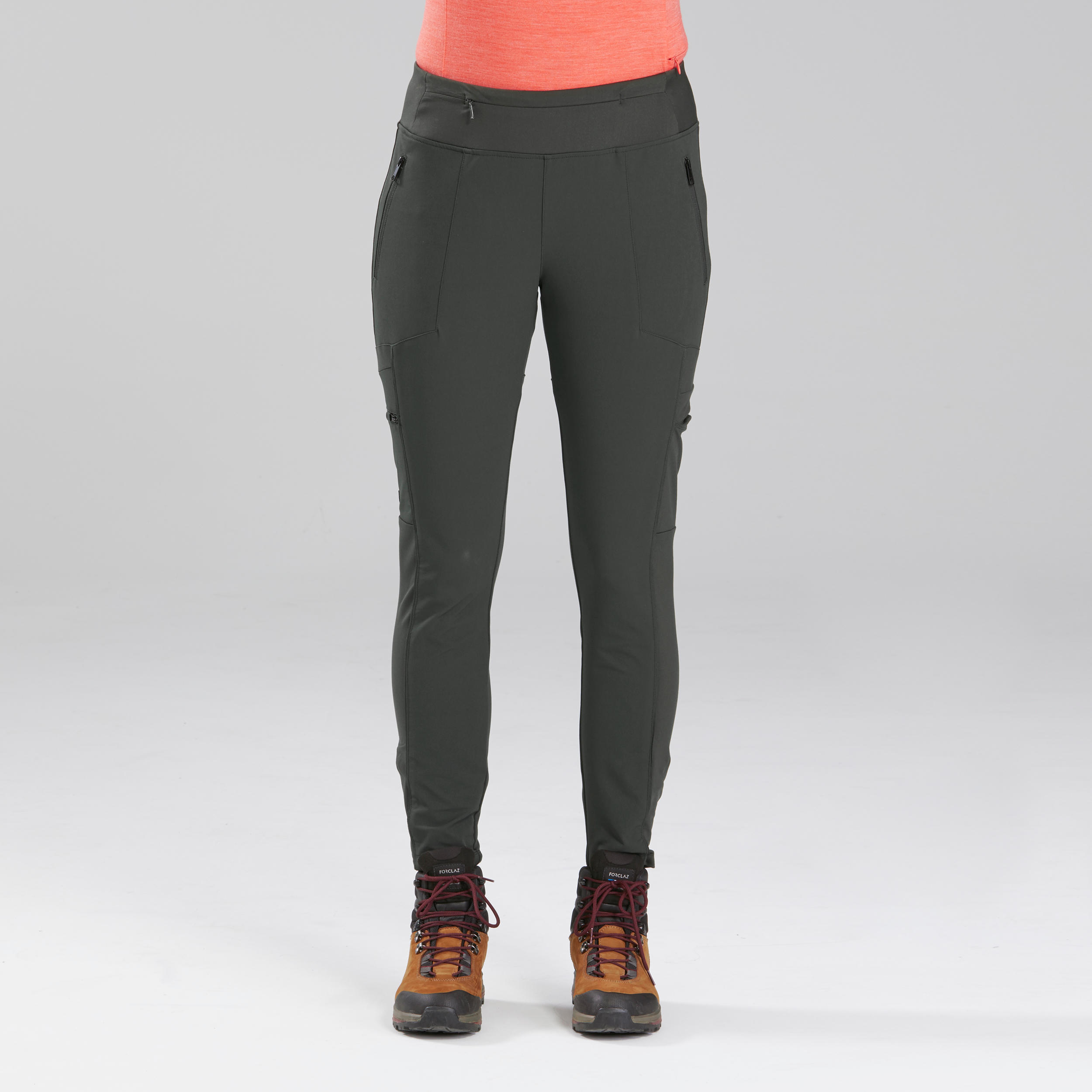 Women’s Hiking Leggings - Travel 500 - FORCLAZ