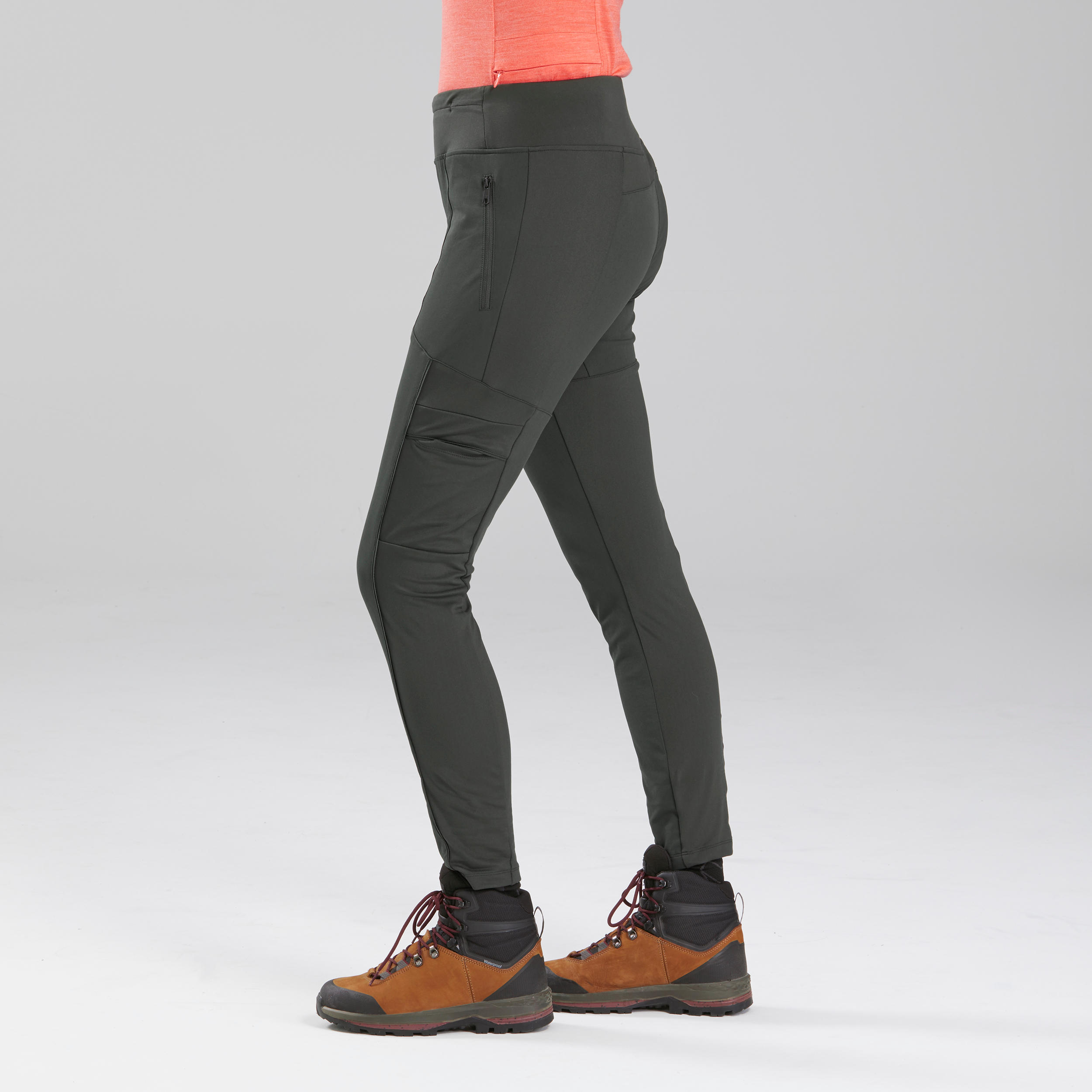 Women’s Hiking Leggings - Travel 500 - FORCLAZ