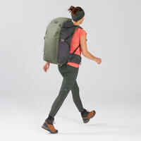 Leggings Backpacking Travel 500 robust Damen khaki 