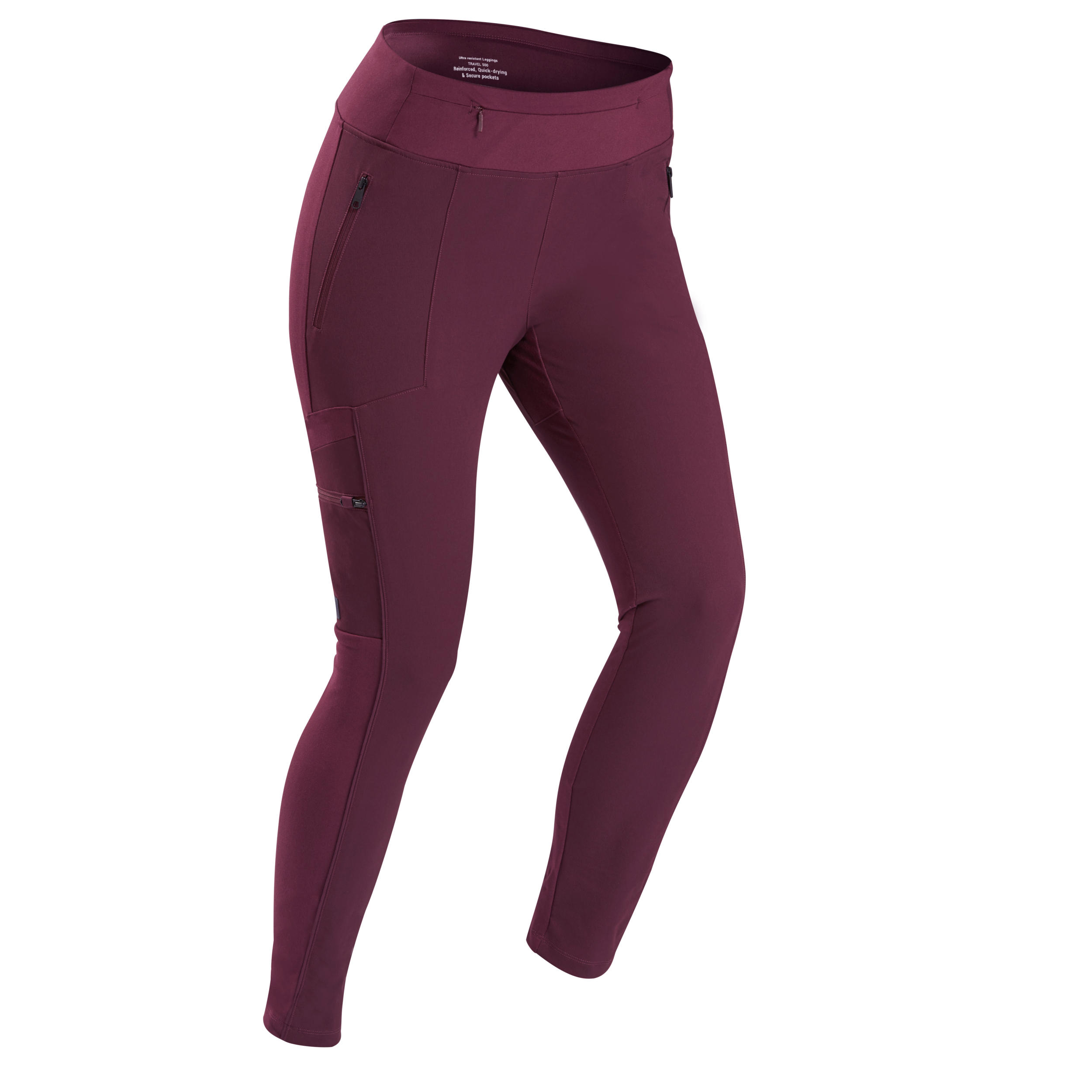 Leggings Wanderleggins Travel 500 Damen Forclaz DECATHLON