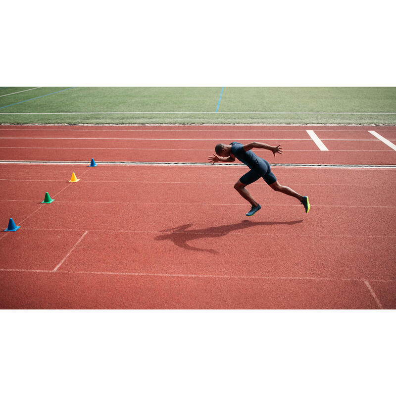 Încălțăminte Cuie Atletism AT Sprint Albastru-Galben