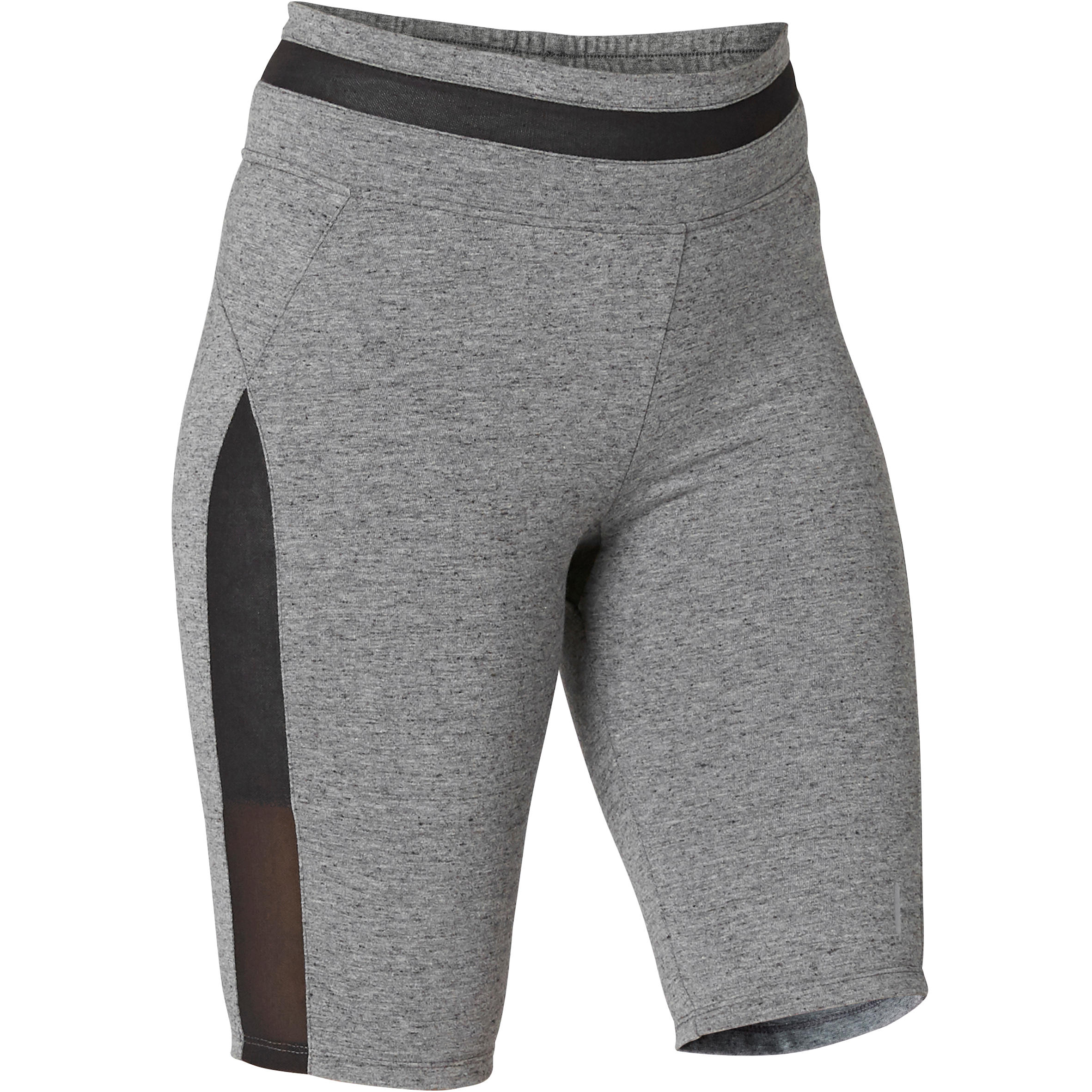 grey gym cycling shorts