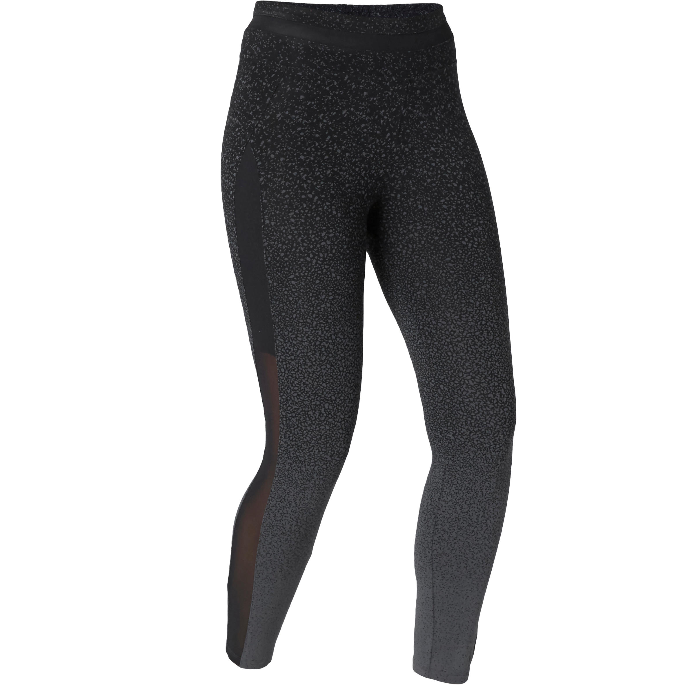 Women's Pilates & Gentle Gym Slim-Fit 7/8 Leggings 520 - Black 9/9