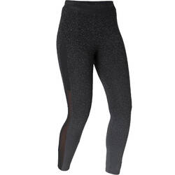 Women's Pilates & Gentle Gym Slim-Fit 7/8 Leggings 520 - Black