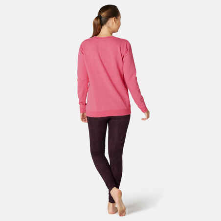 Women's Sweatshirt 100 - Pink Pattern