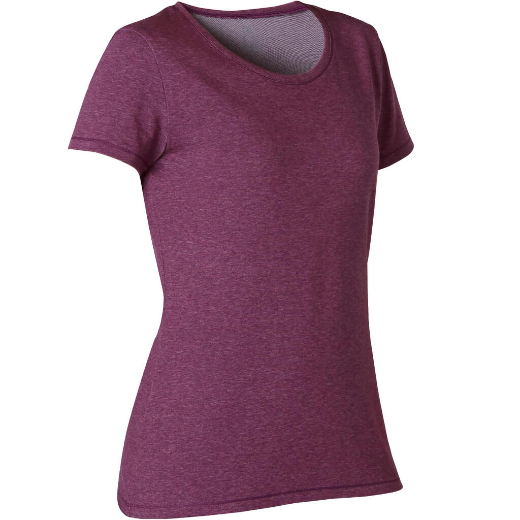 T-Shirt Damen Regular - 500 orange