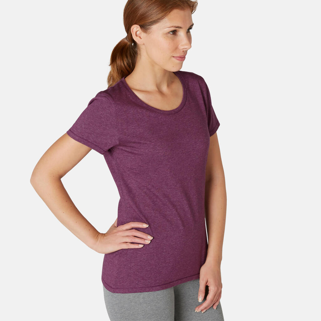 T-Shirt Damen Regular - 500 orange