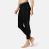 Women's Pilates & Gentle Gym Slim-Fit 7/8 Leggings 510 - Black