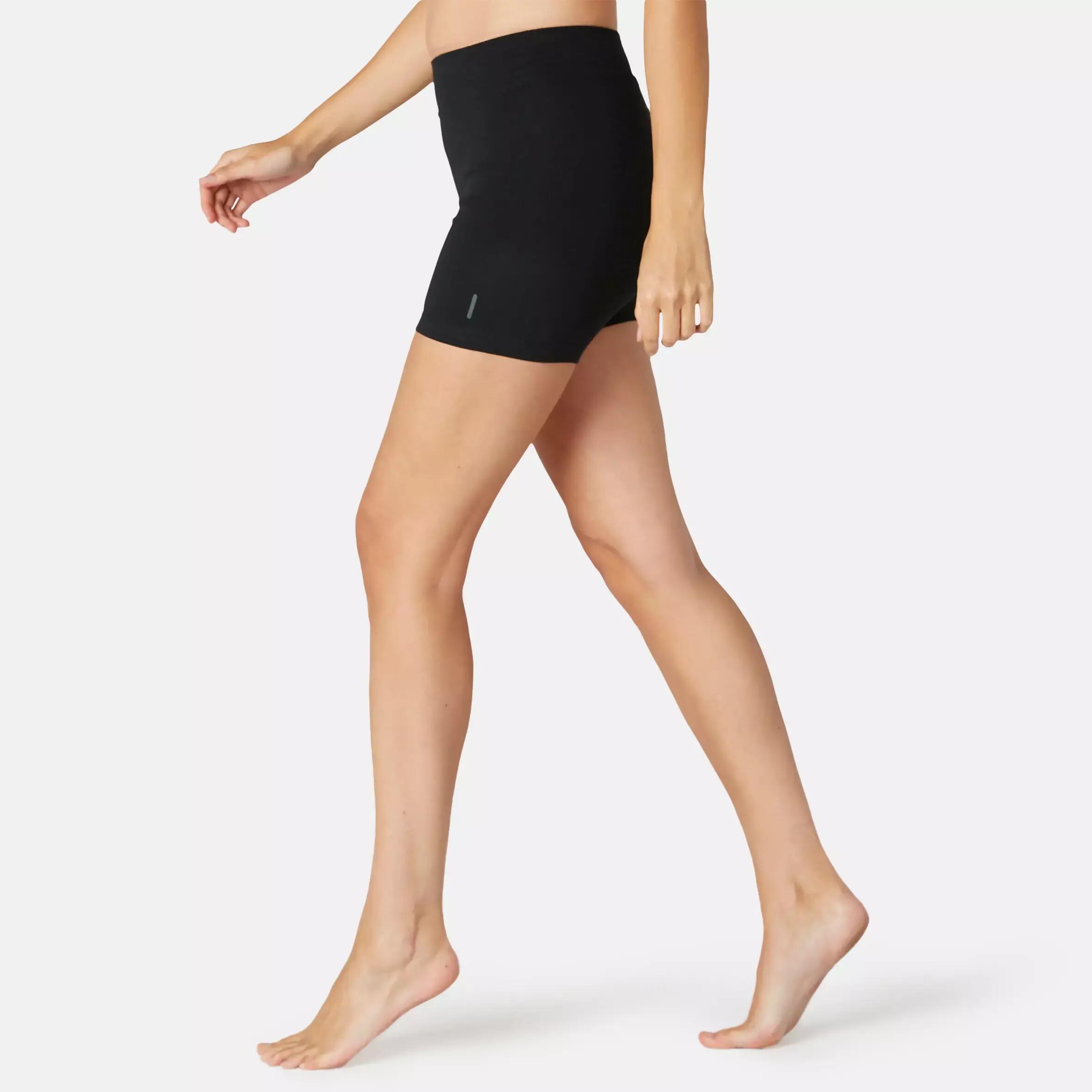 Női fitnesz rövidnadrág, slim - 500-as  11/21