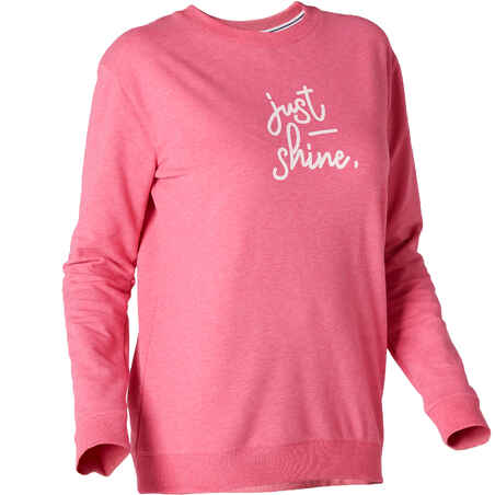 Women's Sweatshirt 100 - Pink Pattern