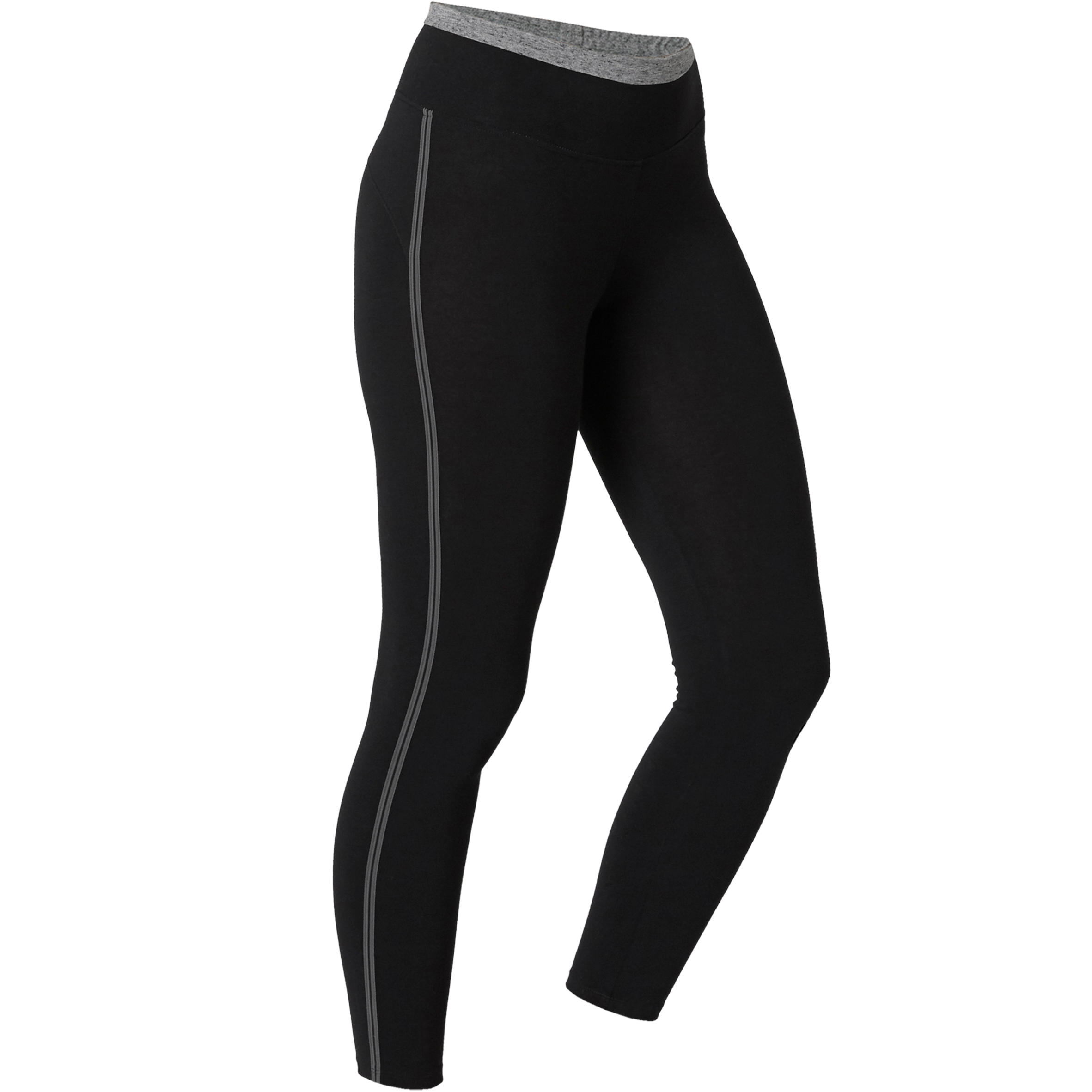 Women's Pilates & Gentle Gym Slim-Fit 7/8 Leggings 510 - Black 9/9