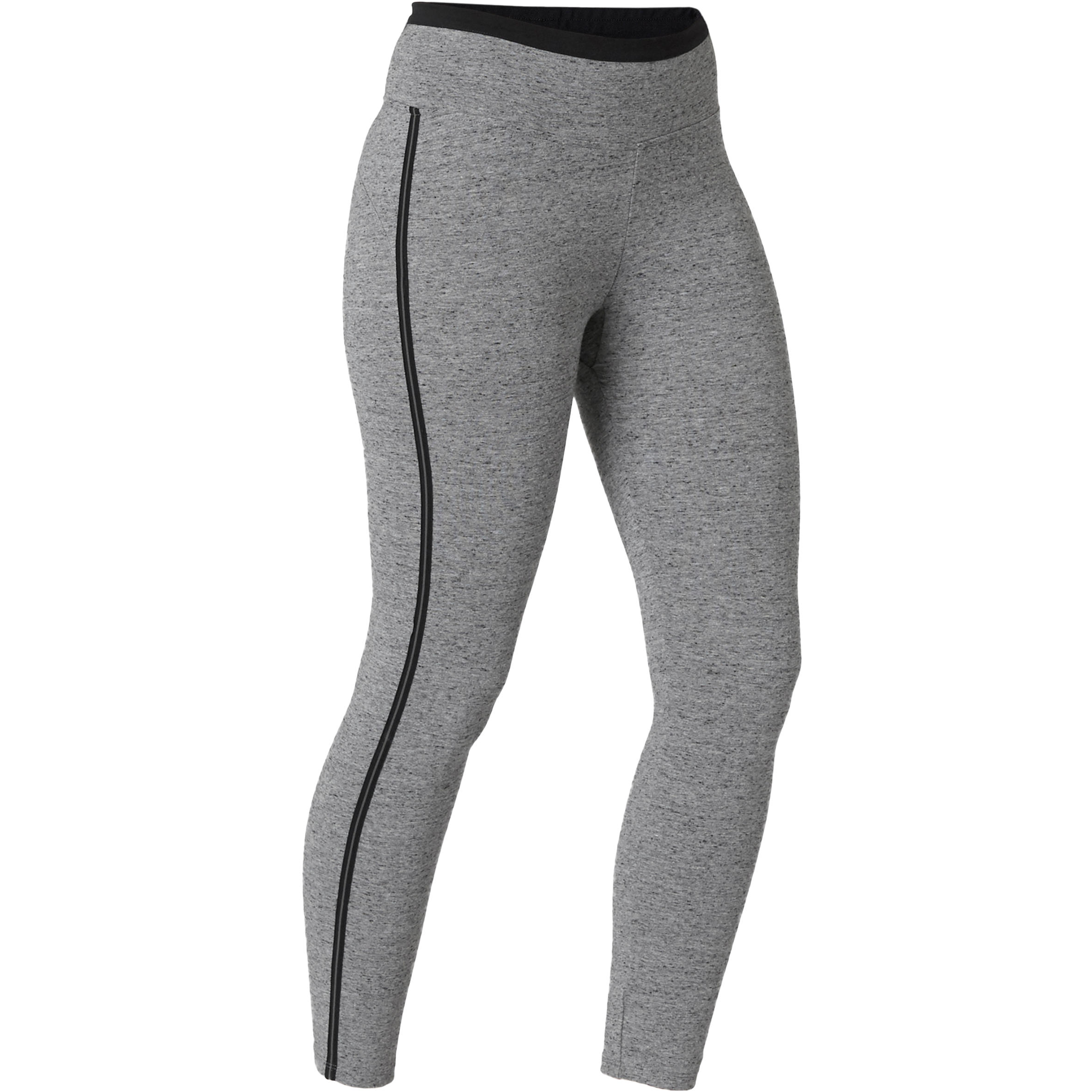 Women's Slim-Fit Pilates & Gentle Gym Sport 7/8 Leggings 510 - Grey 9/9