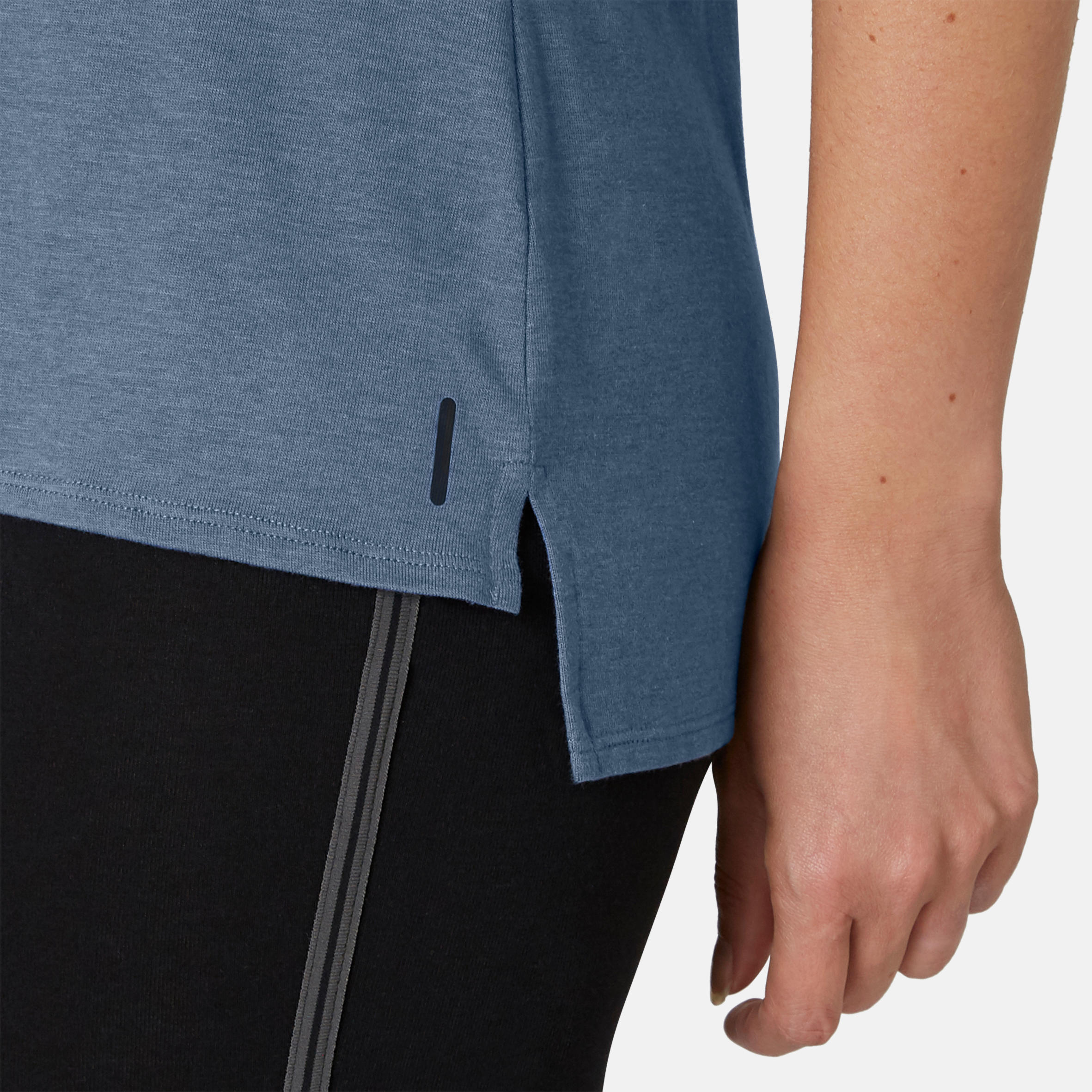 Women's Pilates & Gentle Gym Sport T-Shirt 510 - Blue Print 7/7