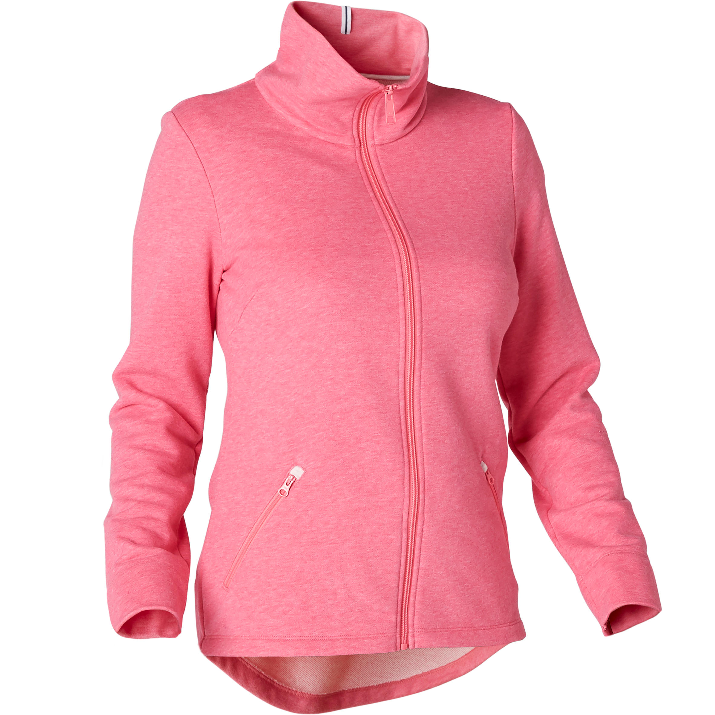 Women's Training Jacket 500 - Mottled Pink 7/7
