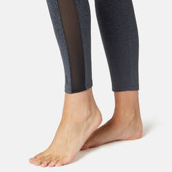 Women's Pilates & Gentle Gym Slim-Fit 7/8 Leggings 520 - Black