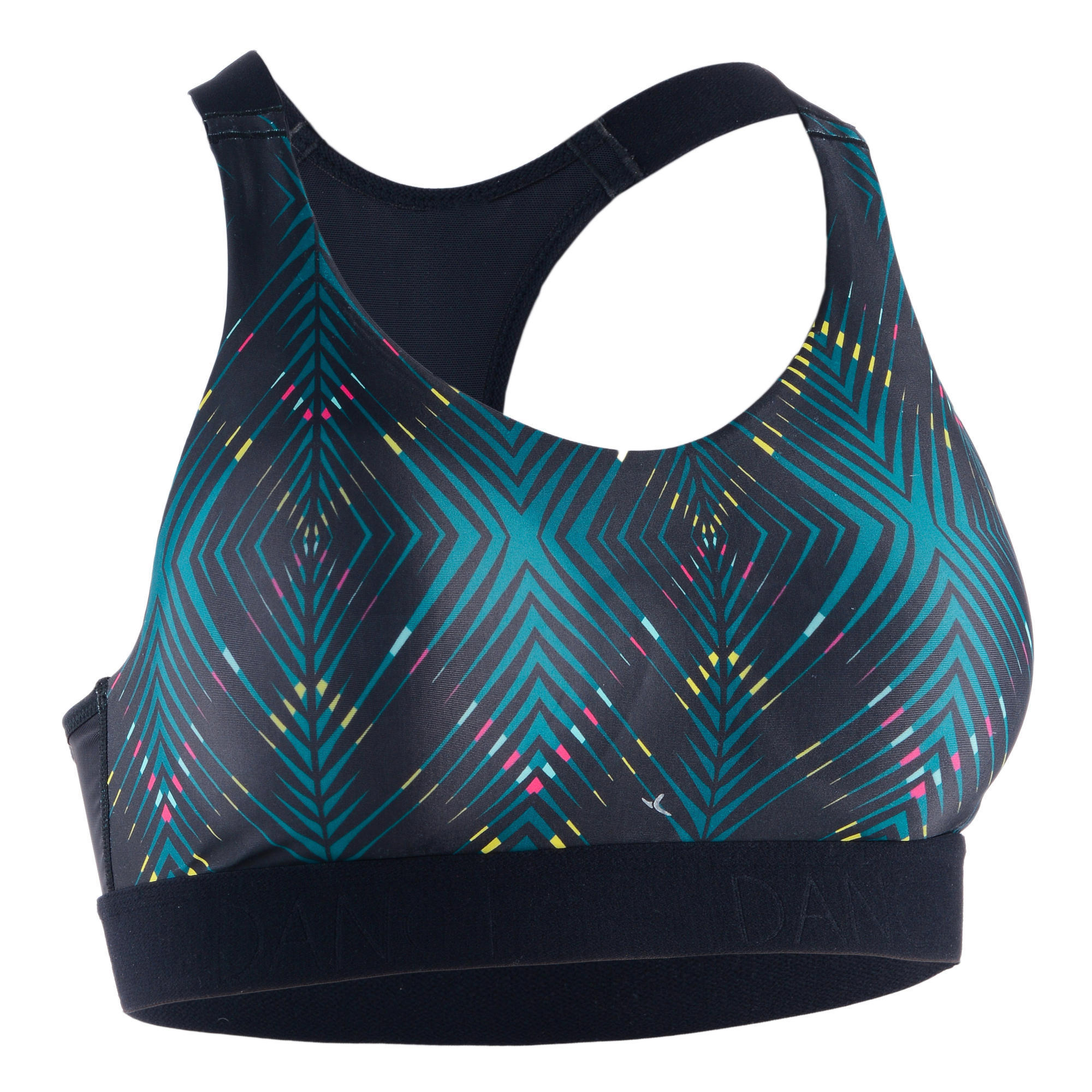 black dance sports bra