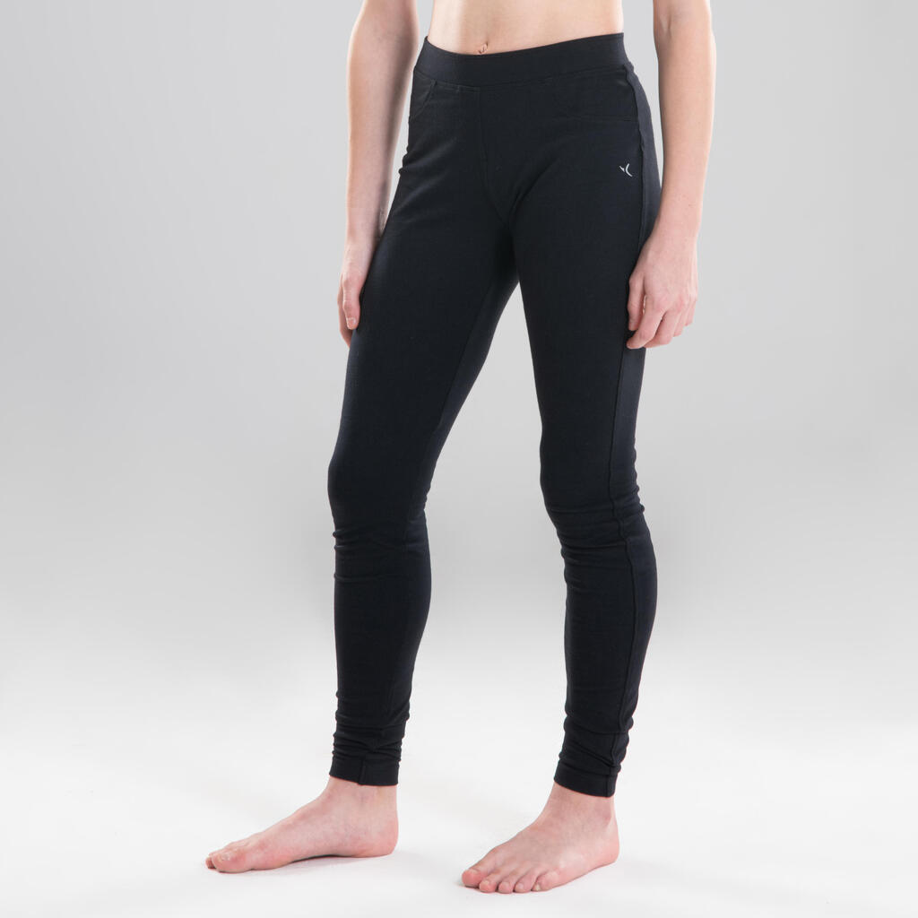 Leggings Modern Dance Mädchen schwarz