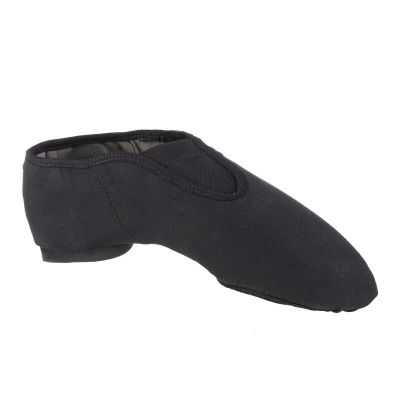 Zapatillas Danza jazz suela partida Niños/Adulto Starever Negro