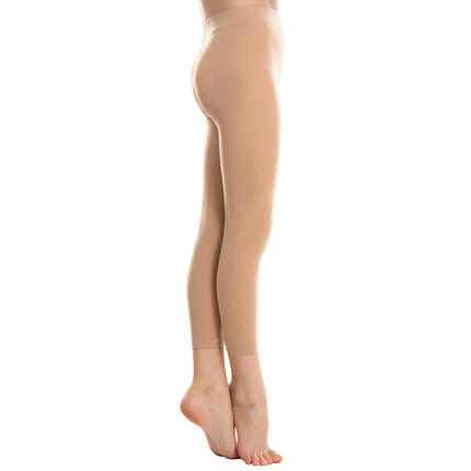 Collants de danse classique et moderne sans pieds chairs fille