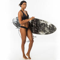 Brassier-top de Bikini Surf Isa Mujer Negro Espalda Regulable