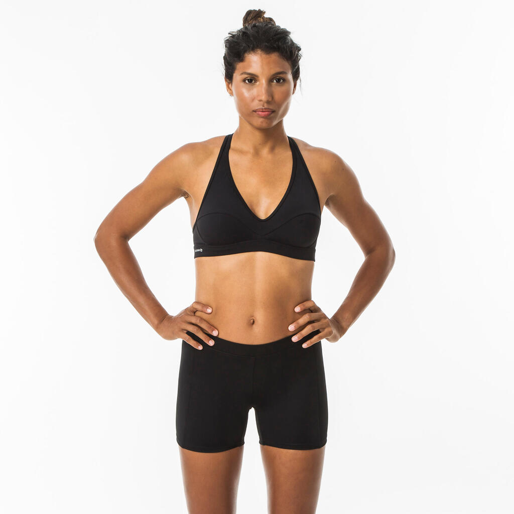 Short de surf femme REVA NOIR