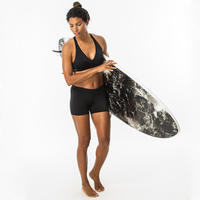 Short Bikini surf Olaian Mujer Reva Negro