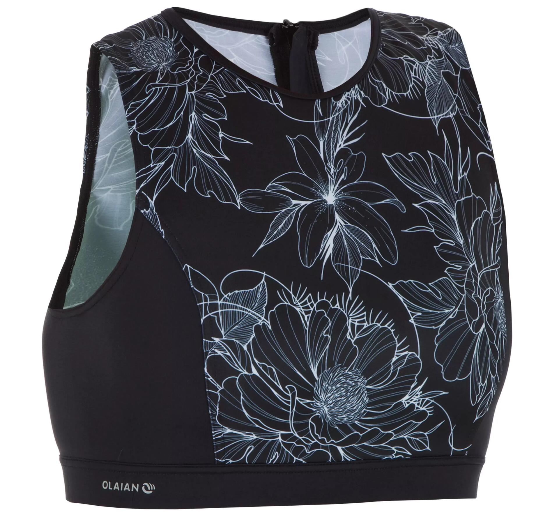 top back zip