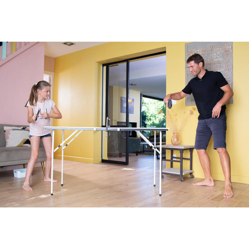 Pingpongasztal PPT 130 KIS méretű, beltéri pingpongozáshoz