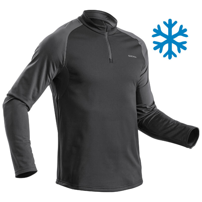 nombre de la marca Isaac Terminología Camiseta térmica de montaña trekking manga larga Hombre Quechua SH100 Warm negra | Decathlon nombre de la marca Isaac Terminología Camiseta térmica de montaña trekking manga larga Hombre Quechua SH100 Warm negra | Decathlon