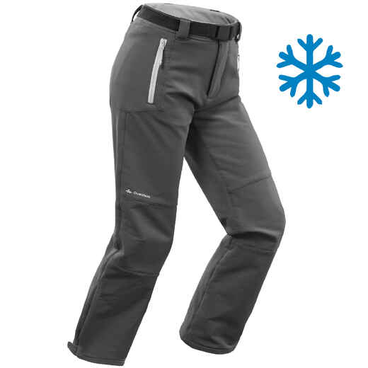 
      KIDS’ HIKING TROUSERS - SH500 X-WARM - AGES 7-15
  