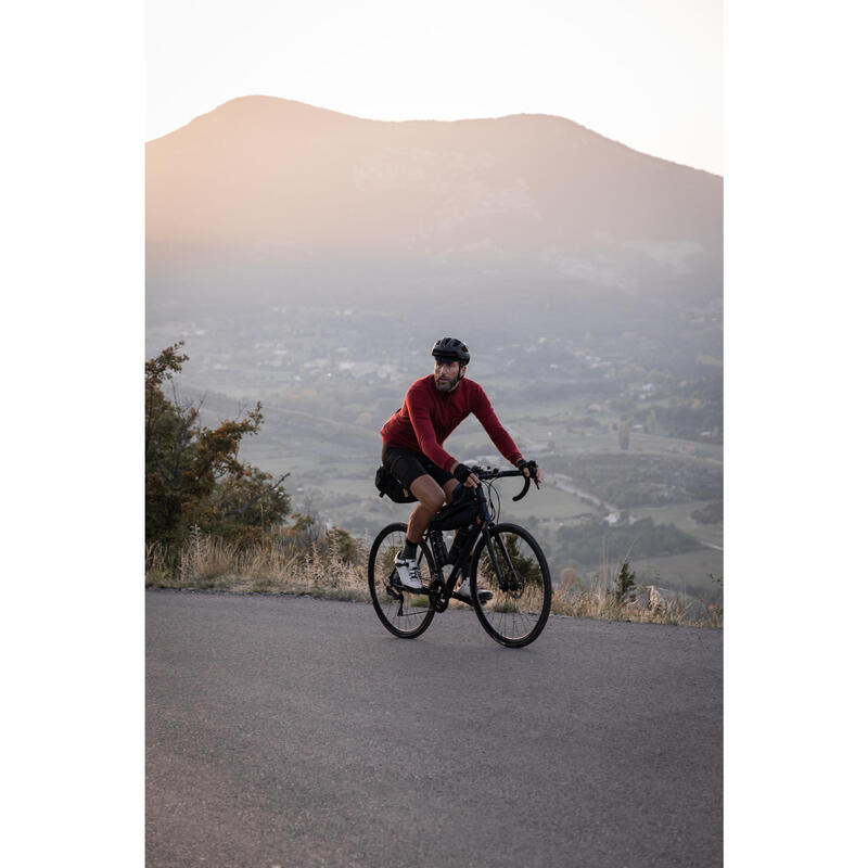 Fahrradschuhe Gravel und Rennrad mit Schnürung SPD GRVL 520 reflektierend