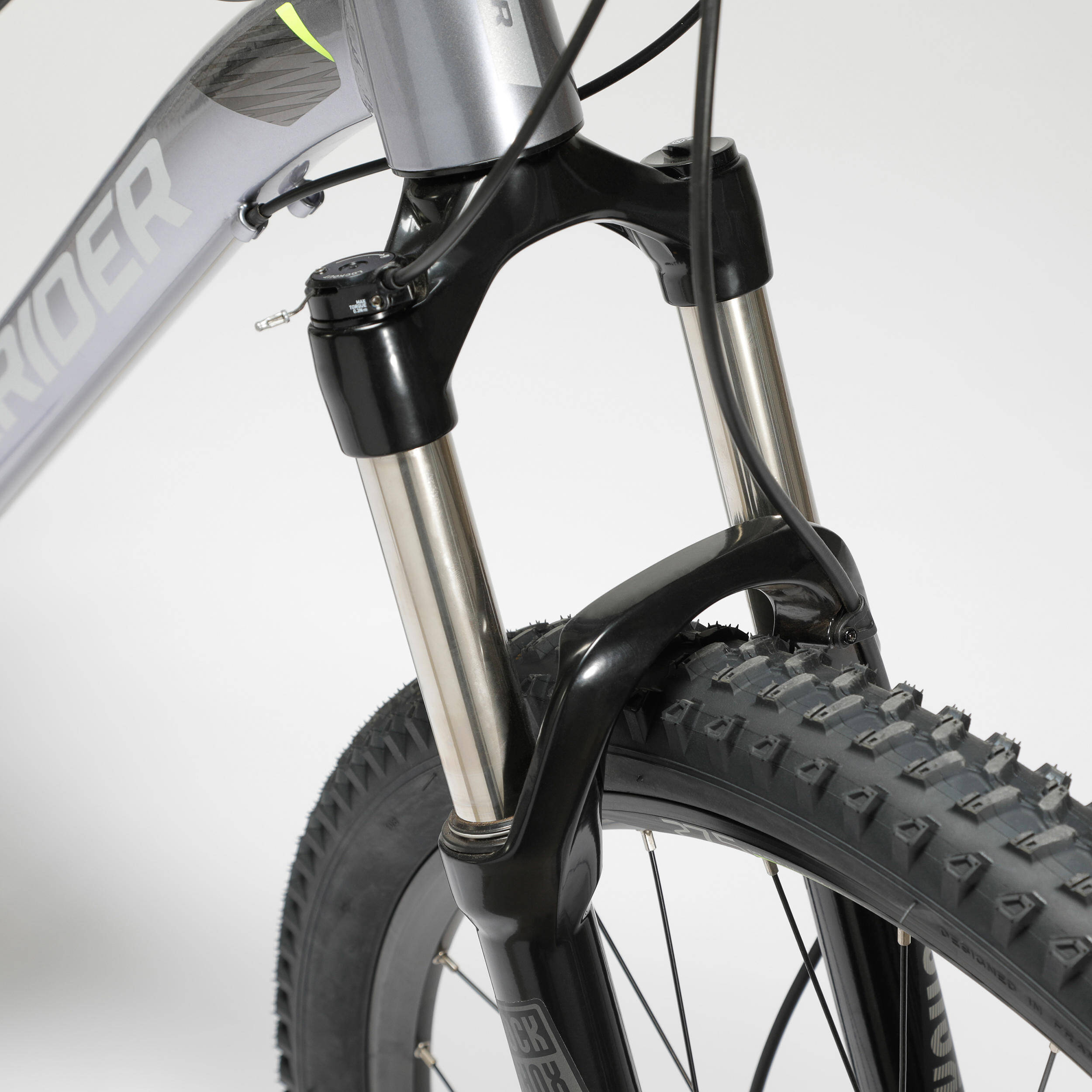 27.5" Mountain Bike ST 900 S - Grey/Yellow -  5