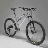 אופני הרים לגברים 27.5 אינץ - דגם ST900 אפור\צהוב