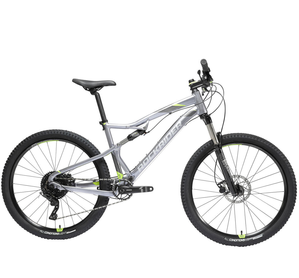 MTB ROCKRIDER ST 900 S GRAU/GELB