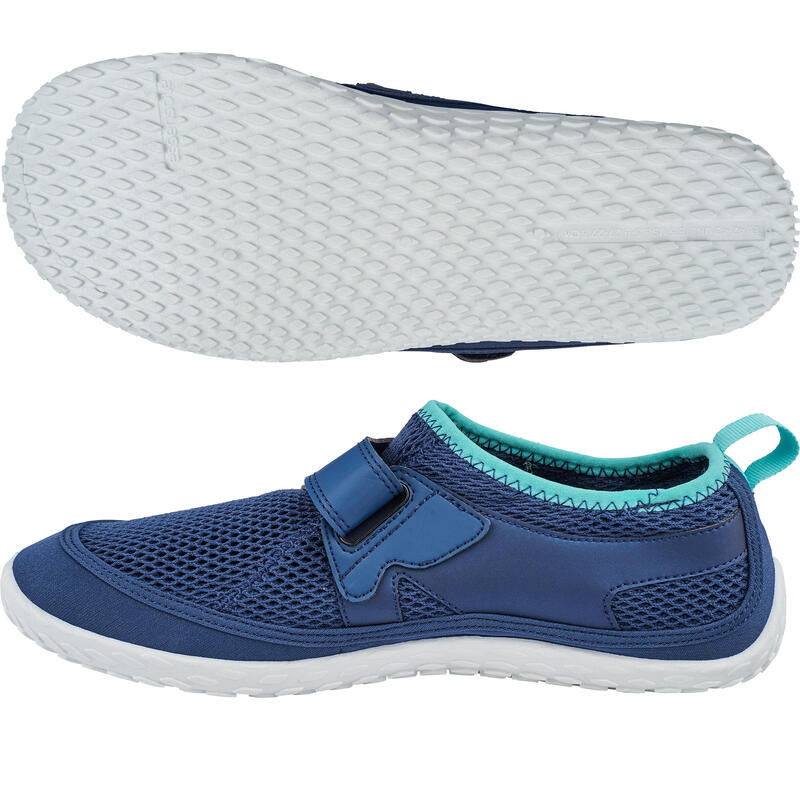 Calçado Aquático Aquashoes Adulto SNK 500 Turquesa