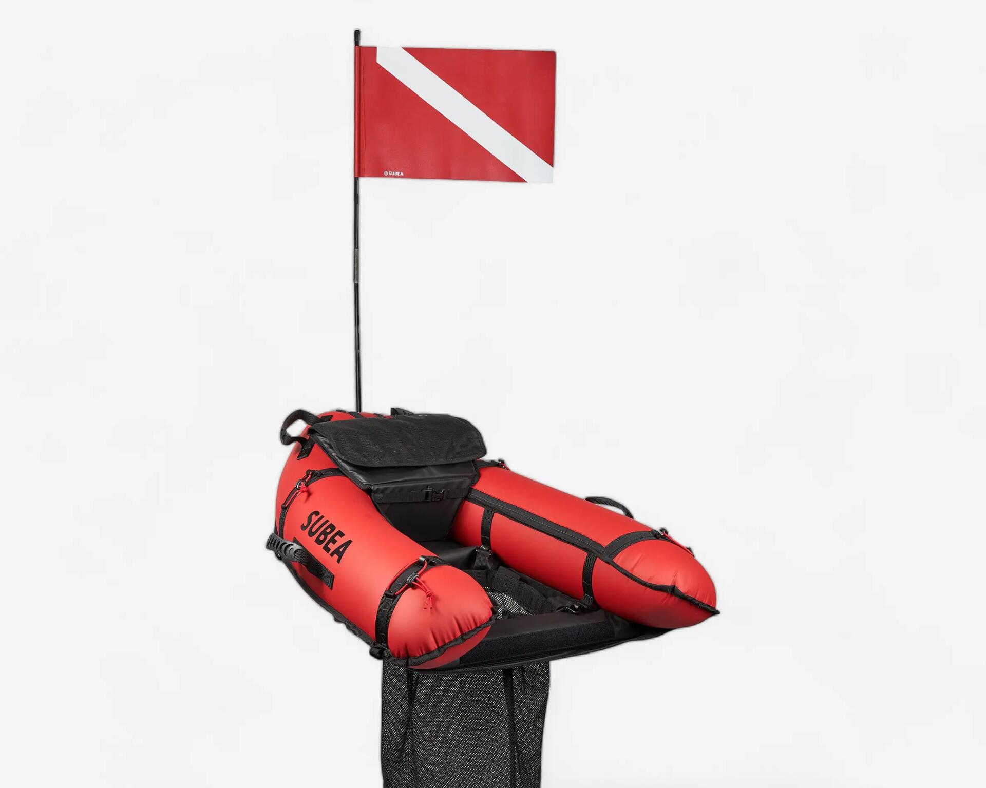 PLANCHE CHASSE SOUS-MARINE GONFLABLE SUBEA AVEC FILET AMOVIBLE - FORMAT XL