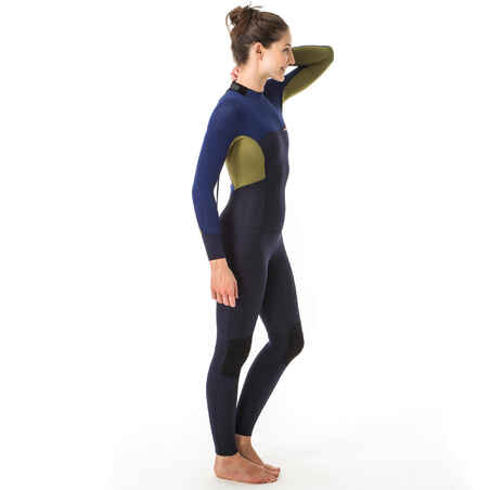 Women’s full wetsuit 3/2,500 back zip