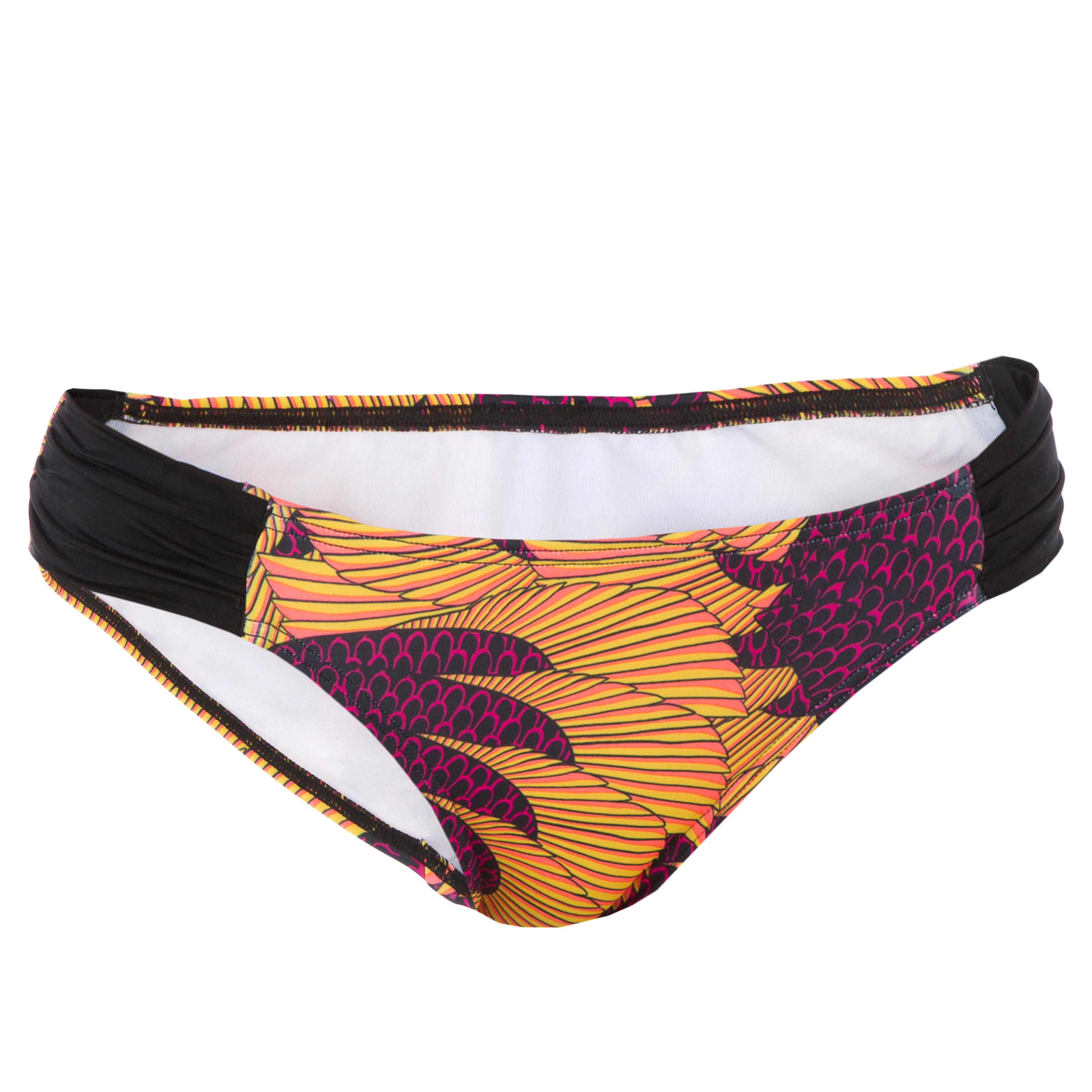 Bikinibroekje voor surfen Niki Hisho Mustard lage taille 2/23