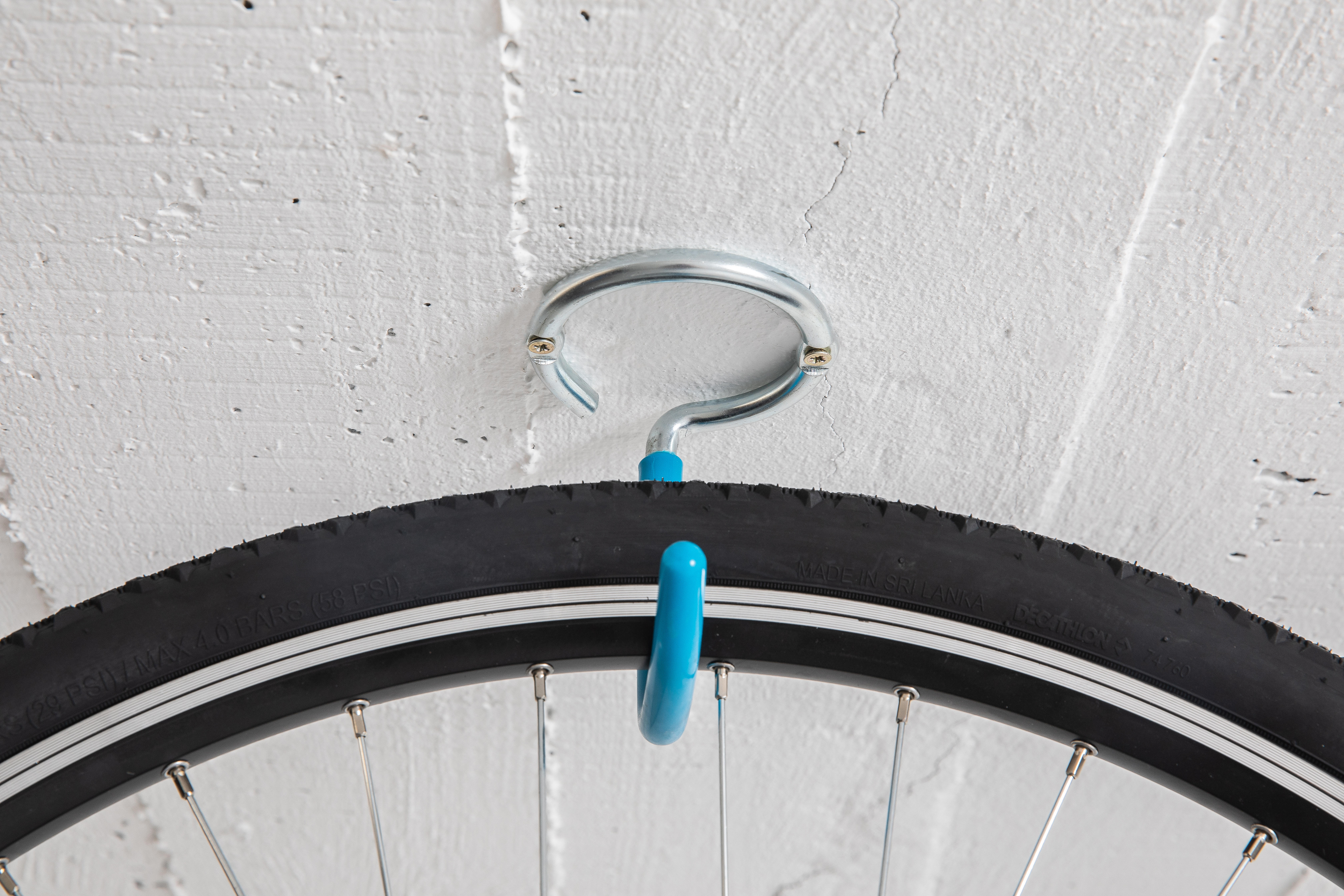 SUPPORT VELO MUR ET PLAFOND POUR 1 VELO Decathlon