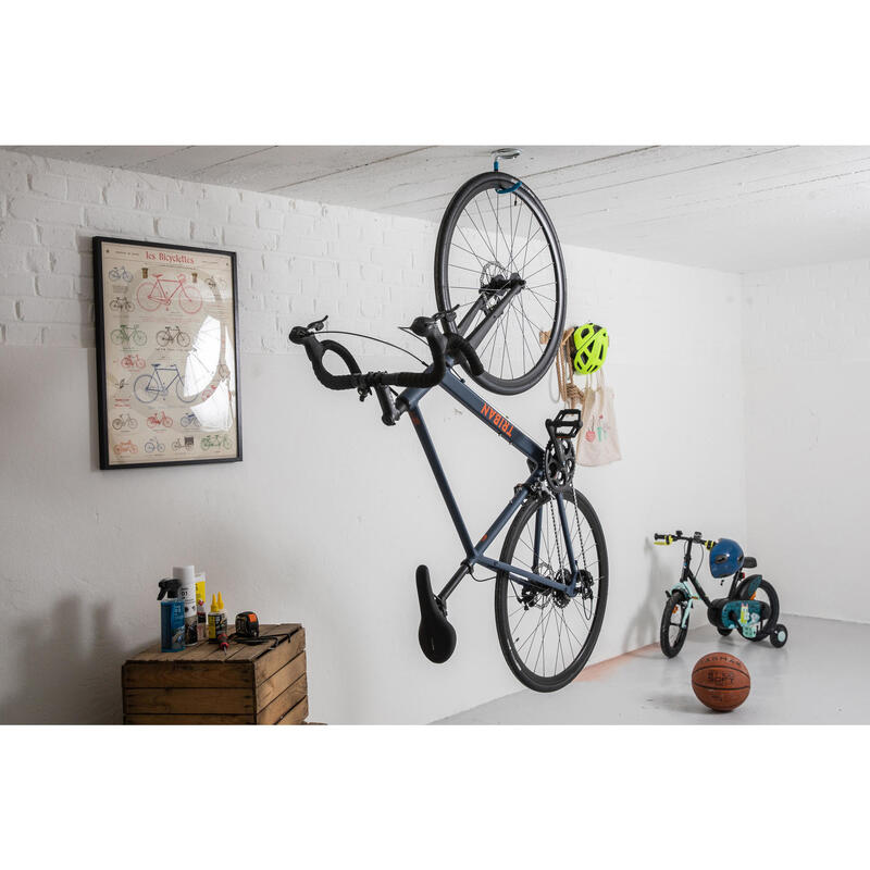 GANCHO DE PARED Y TECHO PARA 1 BICICLETA 