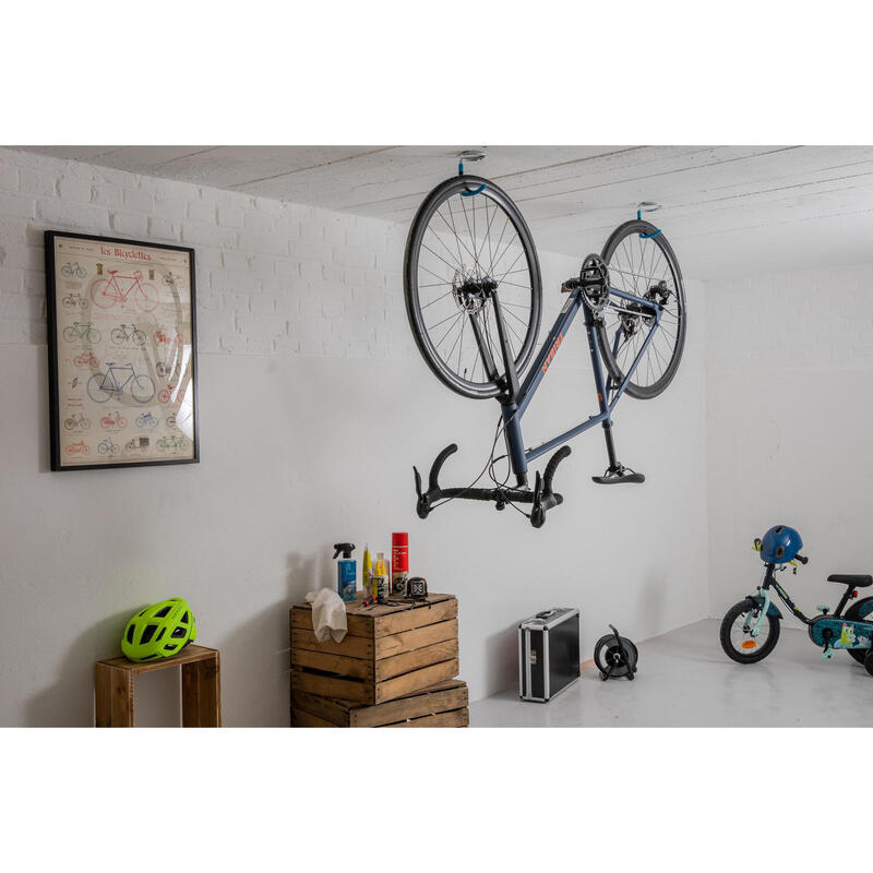 牆面或天花板掛架，單輛自行車