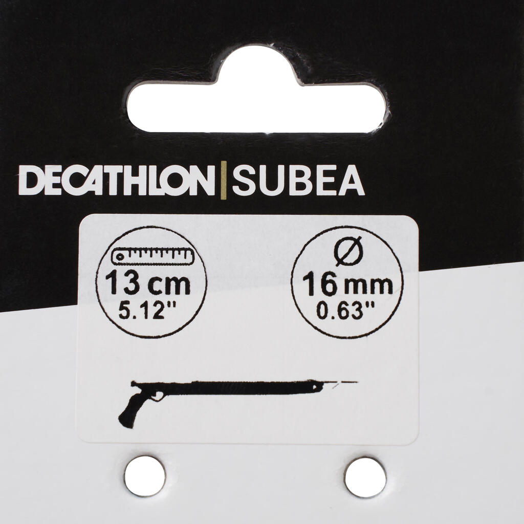 PAR KAIŠEVA Ø16 MM SPF 13 CM ZA PUŠKU ZA PODVODNI RIBOLOVA 50 CM