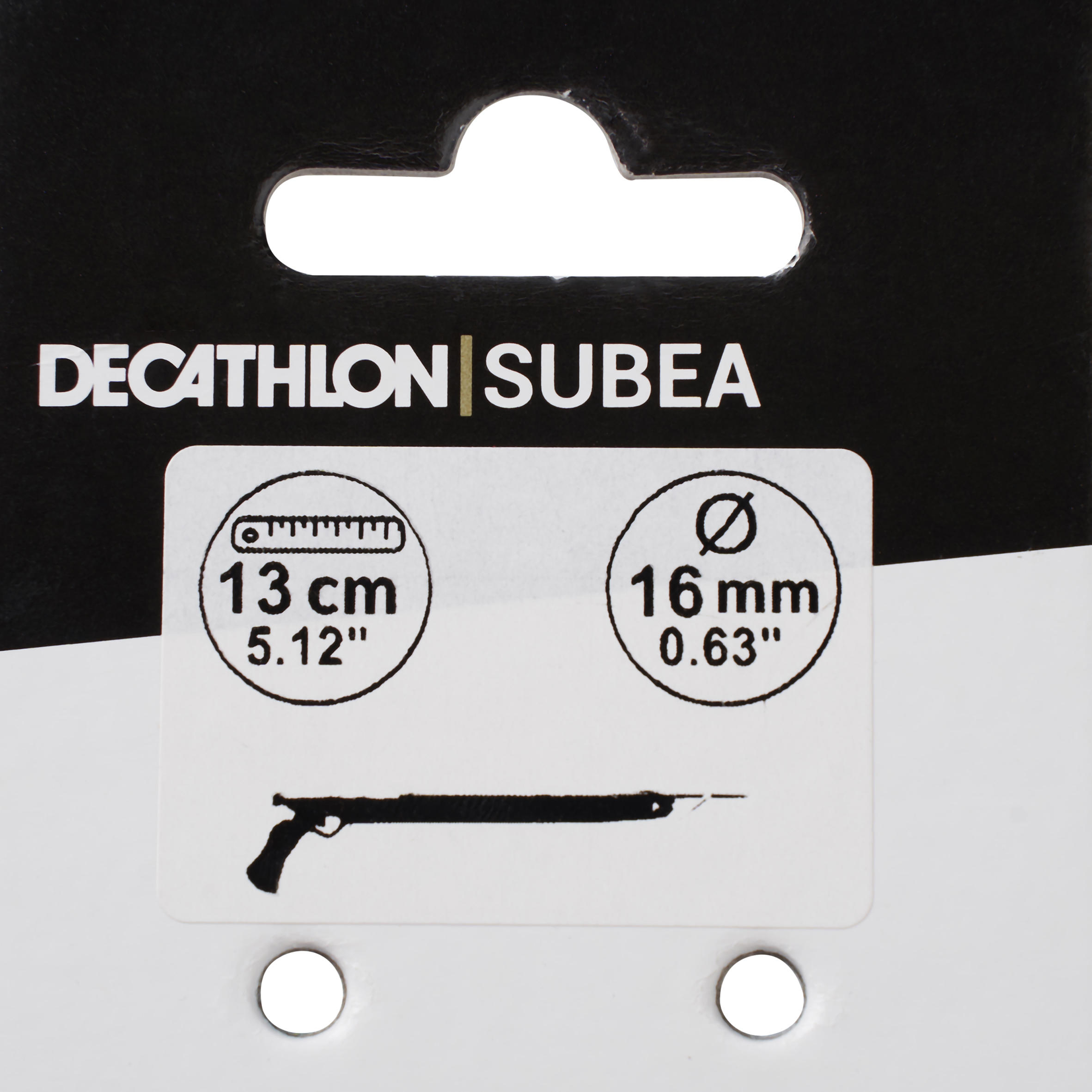 PAIRE SANDOWS Ø16MM SPF 13CM POUR ARBALÈTE DE 50CM DE CHASSE SOUS MARINE 3/4