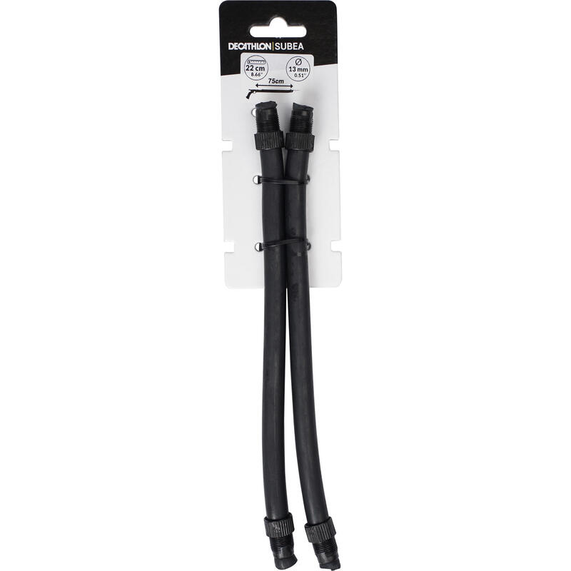 Su Altı Avcılığı Çift Telli Zıpkın Lastiği - 13 Mm Çap - 22 Cm