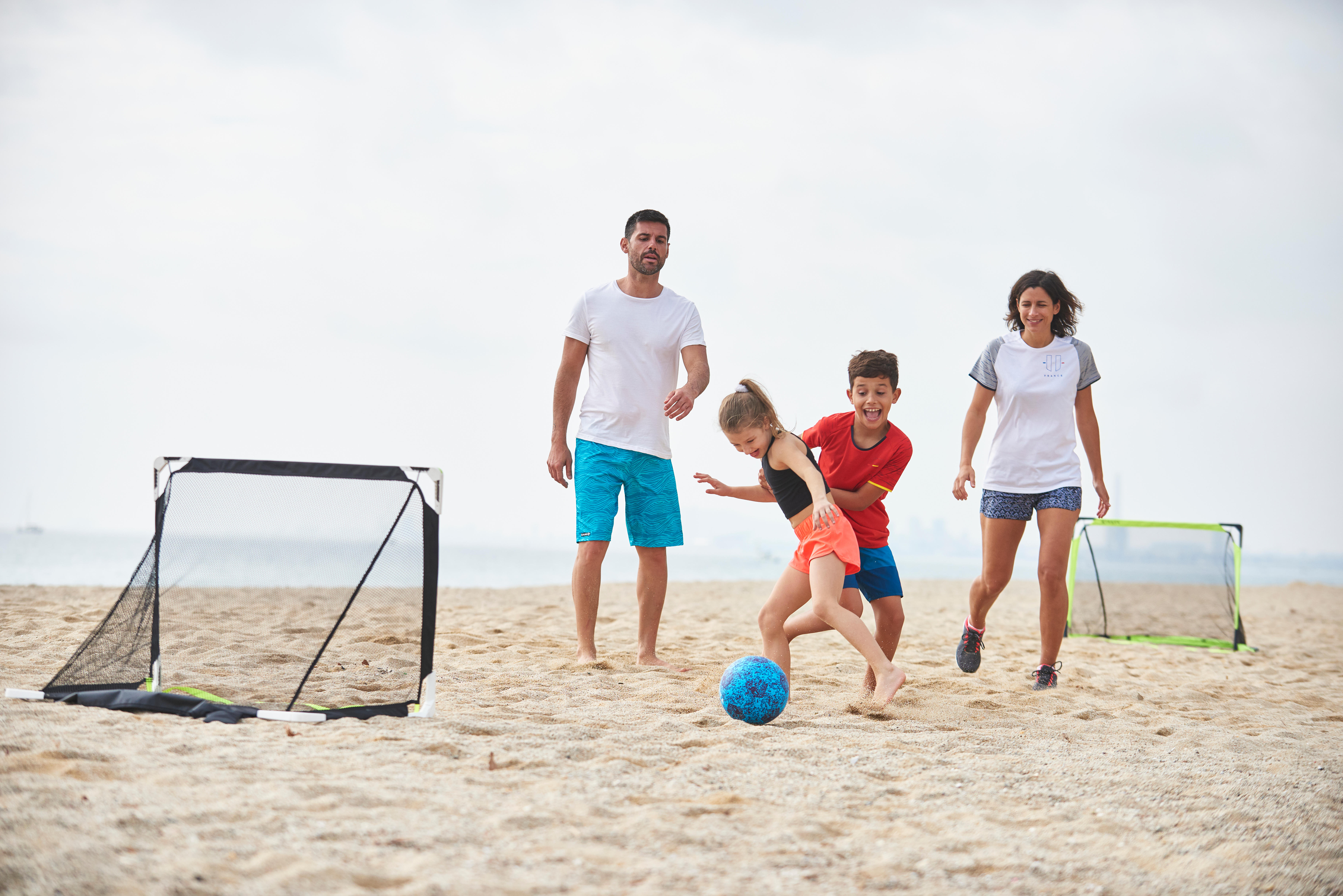 Size M Soccer Net - Black/Grey - KIPSTA