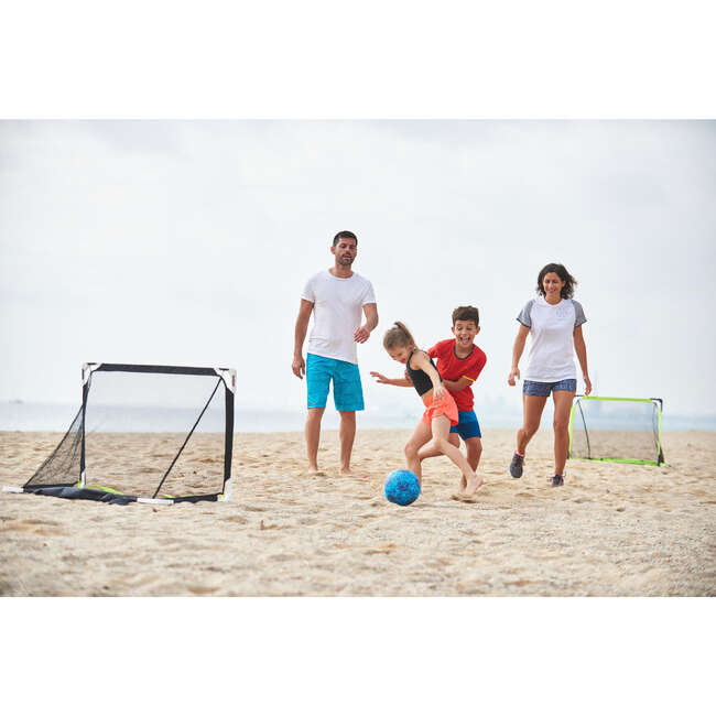 KIPSTA Football Goal Kage Yellow/Blue Decathlon