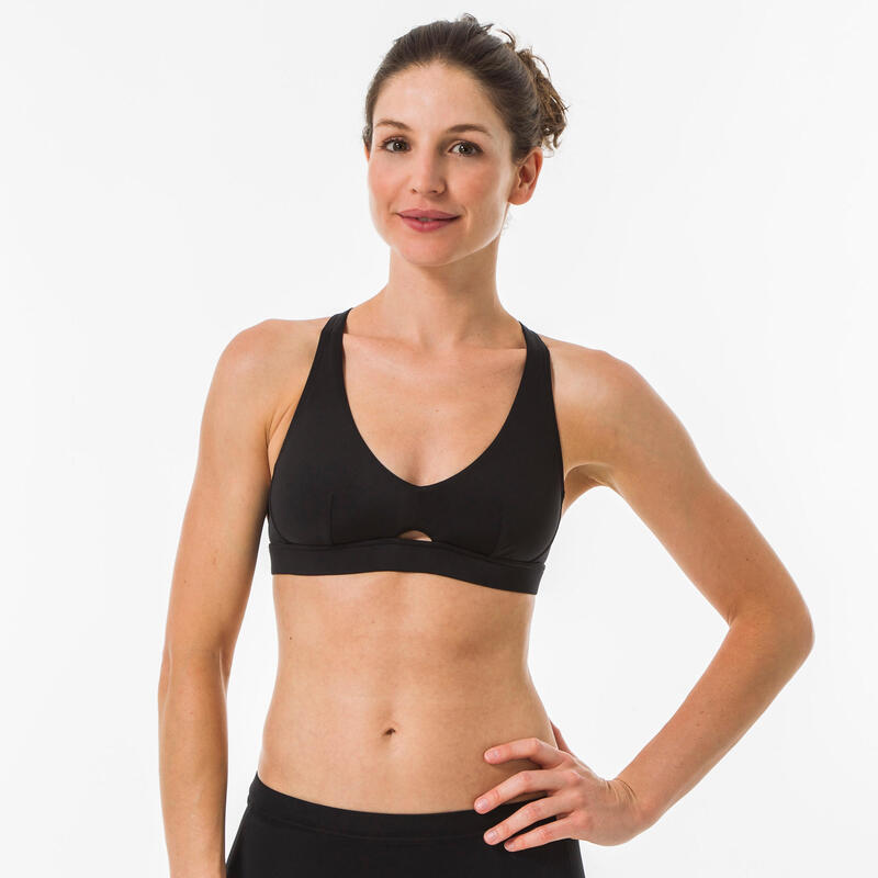 Top Bikini Mujer Deportivo Negro