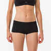 VAIANA Women's Surfing Shorty Swimsuit Bottoms WITH DRAWSTRING - BLACK