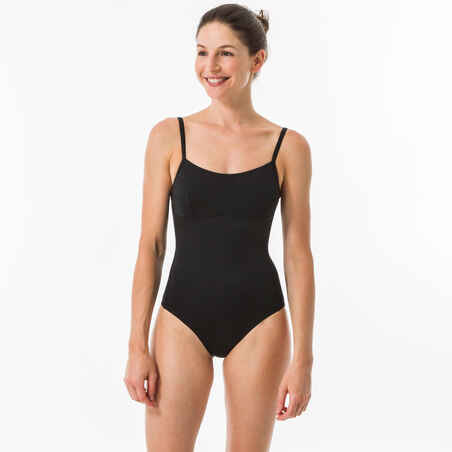 Jednodijelni kupaći kostim Cloe s leđima u obliku slova X ili U ženski crni